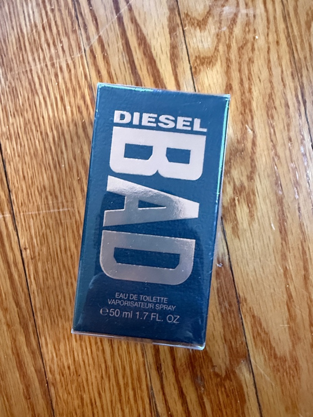 Diesel BAD - Metallic Navy and Silver Packaging
